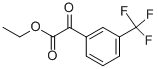 structure of CAS# 110193-60-7, alpha-Oxo-3-(Trifluoromethyl)-Benzeneacetic Acid Ethylester;3-OXO-3-(3-TRIFLUOROMETHYLPHENYL)PROPIONIC ACID ETHYL ESTER;(3-TRIFLUOROMETHYLPHENYL)GLYOXYLIC ACID ETHYL ESTER;Ethyl 2-Oxo-2-[3-(Trifluoromethyl)Phenyl]Acetate