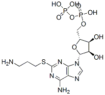 CAS#: 110224-45-8， [(2R,3S,4R,5R)-5-[6-Amino-2-(3-Aminopropylsulfanyl)Purin-9-Yl]-3,4-Dihydroxyoxolan-2-Yl]Methyl Phosphono Hydrogen Phosphate