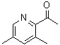 结构式 CAS# 110788-51-7, 1-(3,5-二甲基-2-吡啶基)乙酮