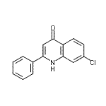 CAS#: 110802-16-9， 7-Chloro-2-Phenyl-4-Quinolinol