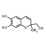 CAS 登录号：111202-55-2， 2-(羟基甲基)-2-甲基-2H-苯并吡喃-6,7-二醇