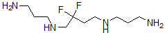 CAS 登录号：111397-41-2， N,N'-二(3-氨基丙基)-2,2-二氟丁烷-1,4-二胺
