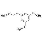 结构式 CAS# 111540-02-4, 1-(3-丁烯-1-基)-3,5-二甲氧基苯
