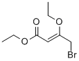 structure of CAS# 1116-50-3, 4-Bromo-3-Ethoxy-2-Butenoic Acid Ethyl Ester;Ethyl 4-Bromo-3-Ethoxy-2-Butenoate, Tech. 90%, Stab. With Sodium Carbonate;ETHYL 4-BROMO-3-ETHOXY-2-BUTENOATE: TECH., 90%;4-Bromo-3-Ethoxy-2-Butenoic Acid Ethyl Ester