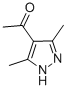 structure of CAS# 1123-48-4, 1-(3,5-Dimethyl-1H-Pyrazol-4-Yl)Ethanone;Nsc45012;Stk070224;Zinc00331035