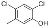 structure of CAS# 1124-07-8, 2,4-Dichloro-5-Methylphenol;2,4-Dichloro-5-Methyl-Phenol;Nsc 60723