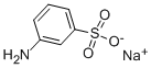 structure of CAS# 1126-34-7, Sodium 3-Aminobenzenesulphonate;Benzenesulfonic Acid, M-Amino-, Sodium Salt;Metanilan Sodny [Czech]