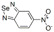structure of CAS# 1128-90-1, 3-Nitro-8-Selena-7,9-Diazabicyclo[4.3.0]Nona-2,4,6,9-Tetraene;5-Nitropiaselenole;Nitropiazselenol;2,1,3-Benzoselenadiazole, 5-Nitro-