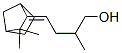 CAS 登录号：1137-36-6， 4-(3,3-二甲基双环[2.2.1]庚-2-亚基)-2-甲基丁醇