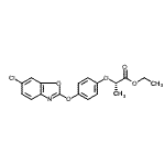 CAS#: 113776-20-8， Ethyl (2S)-2-{4-[(6-Chloro-1,3-Benzoxazol-2-Yl)Oxy]Phenoxy}Propanoate
