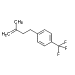 结构式 CAS# 113947-86-7, 1-(3-甲基-3-丁烯-1-基)-4-(三氟甲基)苯