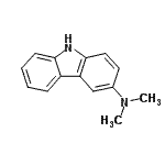 CAS 登录号：1140-50-7， N,N-二甲基-9H-咔唑-3-胺