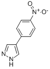 结构式 CAS# 114474-26-9, 4-(4-硝基苯基)-1H-吡唑