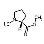 CAS 登录号：114883-82-8， 甲基(2R)-1-甲基吡咯烷-2-羧酸酯