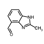CAS#: 115577-33-8， 2-Methyl-1H-Benzimidazole-4-Carbaldehyde