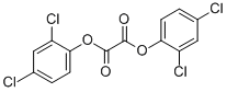 structure of CAS# 1161-08-6, Ethanedioic Acid 1,2-Bis(2,4-Dichlorophenyl) Ester;Oxalic Acid Bis(2,4-Dichlorophenyl) Ester;Bis(2,4-Dichlorophenyl) Ethanedioate;Nsc39611