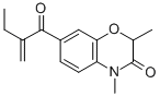 CAS#: 116337-82-7， 2,4-Dimethyl-7-(2-Methylene-1-Oxobutyl)-2H-1,4-Benzoxazin-3(4H)-One