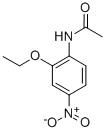 结构式 CAS# 116496-76-5, N-(2-乙氧基-4-硝基苯基)-乙酰胺