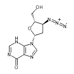 CAS#: 116597-13-8， 3'-Azido-2',3'-Dideoxyinosine