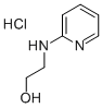 structure of CAS# 117043-32-0, 2-(Pyridin-2-Ylamino)Ethanol Hydrochloride;2-(2-Pyridylamino)Ethanol Hydrochloride;2-(2-Hydroxyethylamino)-Pyridine Hydrochloride;Nsc128128