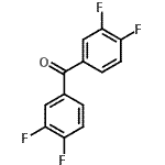 结构式 CAS# 117320-03-3, 二(3,4-二氟苯基)甲酮