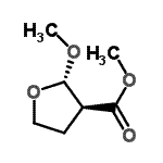 CAS#: 117632-35-6， Methyl (2S,3S)-2-Methoxytetrahydro-3-Furancarboxylate