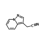 CAS 登录号：118055-01-9， 吡唑并[1,5-a]吡啶-3-基乙腈