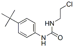structure of CAS# 118202-59-8, 1-(4-Tert-Butylphenyl)-3-(2-Chloroethyl)Urea;4-Tert-Butyl-(3-(2-Chloroethyl)Ureido)Benzene;Urea, N-(2-Chloroethyl)-N'-(4-(1,1-Dimethylethyl)Phenyl)-;Tbceu