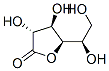 结构式 CAS# 1198-69-2, (3R,4R,5R)-5-[(1R)-1,2-二羟基乙基]-3,4-二羟基四氢呋喃-2-酮