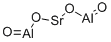 structure of CAS# 12004-37-4, Dialuminium Strontium Tetraoxide;Aluminum Strontium Oxide (Al2sro4);Dialuminium Strontium Tetraoxide