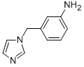 structure of CAS# 120107-85-9, 3-(1H-Imidazol-1-Ylmethyl)-Benzenamine;[3-(1H-Imidazol-1-Ylmethyl)Phenyl]Amine Dihydrochloride;3-(1H-Imidazol-1-Ylmethyl)Aniline(SALTDATA: 2Hcl);3-(1H-Imidazol-1-Ylmethyl)Aniline 97%