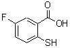 结构式 CAS# 120121-07-5, 5-氟-2-巯基苯甲酸
