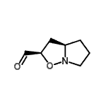 CAS 登录号：120529-81-9， (2R,3aR)-六氢吡咯并[1,2-b][1,2]恶唑-2-甲醛