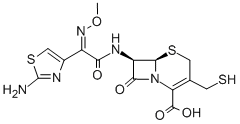结构式 CAS# 120882-22-6, 去糠酰头孢噻呋