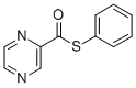 结构式 CAS# 121761-15-7, 2-吡嗪硫代羧酸 S-苯基酯