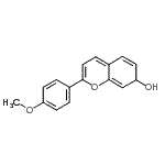 CAS 登录号：1222-48-6， 2-(4-甲氧基苯基)-7H-苯并吡喃-7-醇