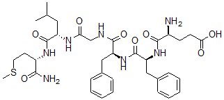CAS#: 123067-53-8， (4S)-4-Amino-5-[[(2S)-1-[[(2S)-1-[[2-[[(2S)-1-[[(2S)-1-Amino-4-Methylsulfanyl-1-Oxobutan-2-Yl]Amino]-4-Methyl-1-Oxopentan-2-Yl]Amino]-2-Oxoethyl]Amino]-1-Oxo-3-Phenylpropan-2-Yl]Amino]-1-Oxo-3-Phenylpropan-2-Yl]Amino]-5-Oxopentanoic Acid