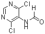 结构式 CAS# 123240-66-4, N-(4,6-二氯-5-嘧啶基)甲酰胺