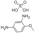 structure of CAS# 123333-56-2, 2,4-Diaminoanisole sulfate salt hydrate;(5-Amino-2-Methoxy-Phenyl)Amine;Sulfuric Acid;Hydrate;1,3-Benzenediamine, 4-Methoxy-, Sulfate (1:1), Hydrate;2,4-Diaminoanisole Sulfate Hydrate