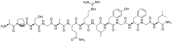 structure of CAS# 123338-10-3, Allatostatin 7(Diploptera Punctata)