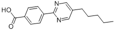 CAS#: 123704-47-2， 5-Pentylpyrimidine-2-Yl-p-Benzoic acid