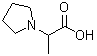 structure of CAS# 123912-78-7, 2-(1-Pyrrolidinyl)Propanoic Acid;(S)-2-(1-Pyrrolidyl)propanoic Acid;2-pyridin-4-ylethanamine;2-PYRIDYLACRYLIC ACID