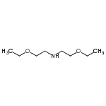 structure of CAS# 124-21-0, 2-Ethoxy-N-(2-Ethoxyethyl)Ethanamine;N,N-Bis(2-ethoxyethyl)amine #