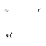 CAS#: 12430-98-7， Ammonium Fluoride - Beryllium (1:1:1)