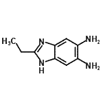 CAS#: 124635-43-4， 2-Ethyl-1H-Benzimidazole-5,6-Diamine