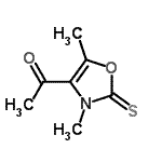 CAS#: 124852-94-4， 1-(3,5-Dimethyl-2-Thioxo-2,3-Dihydro-1,3-Oxazol-4-Yl)Ethanone