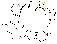 CAS#: 125247-70-3， 7-O-Isopropyl fangchinoline