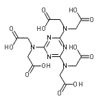CAS 登录号：1258-71-5， 2,2',2'',2''',2'''',2'''''-(1,3,5-三嗪-2,4,6-三基三次氮基)六乙酸
