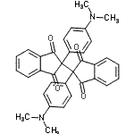 CAS 登录号：1262-52-8， 2,2'-二[4-(二甲基氨基)苯基]-1H,1'H-2,2'-联茚-1,1',3,3'(2H,2'H)-四酮
