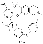 CAS 登录号：1263-79-2， L-粉防己碱